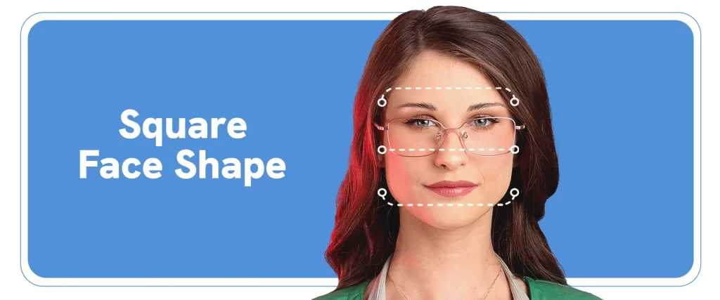 Square shape eyeglasses on sale