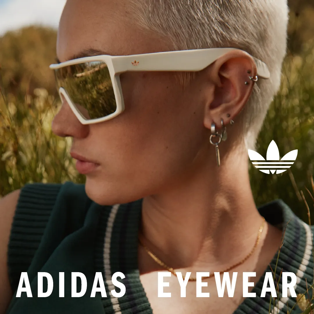 Adidas eyewear logo best sale