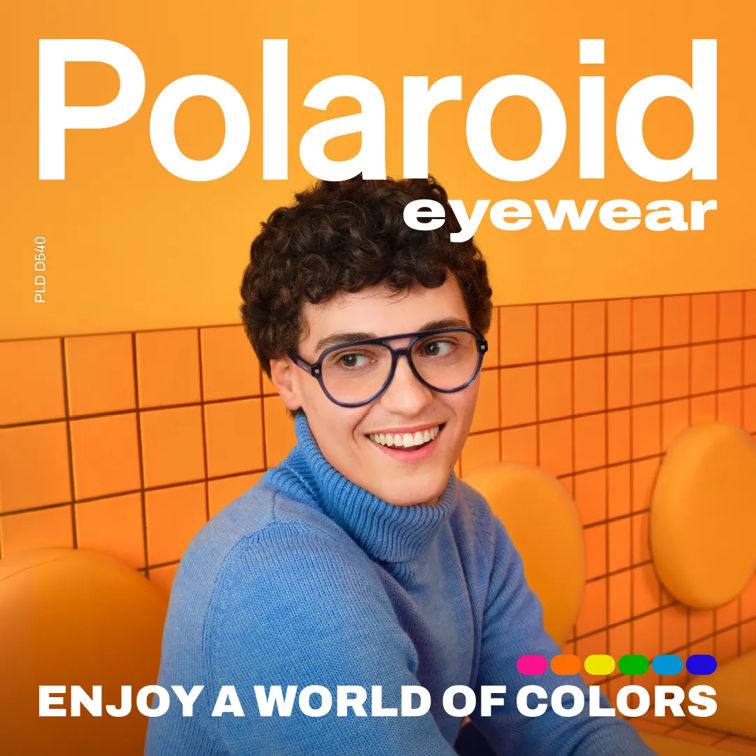 man wearing polaroid eyewear