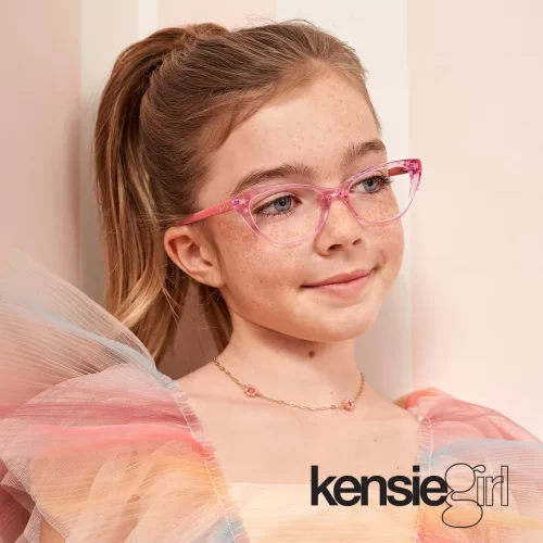 kids wearing kensie eyewear