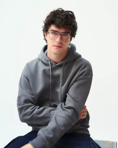 man wearing pull and bear eyeglasses